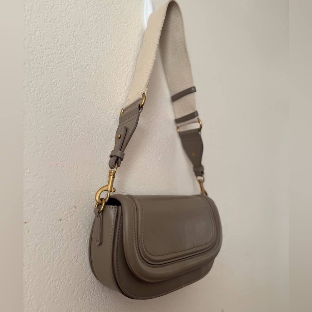 NWOT ZARA Elegant Viral Gray Crossbody Shoulder Bag - Picture 6 of 11